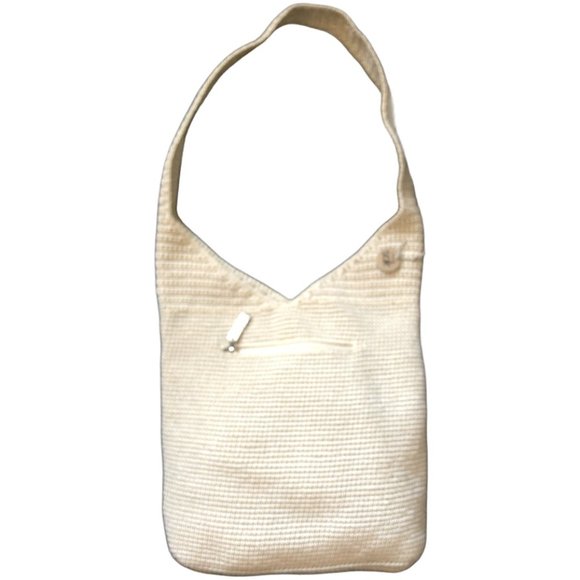 The Sak Original Crocheted Hobo Bag Natural - Picture 1 of 3
